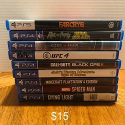 PS4 Games 3/11/25