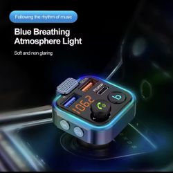 Bluetooth 5.0 Car FM Transmitter 