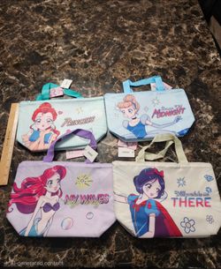 Miniso Disney Princess lunch bags