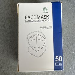 Face Masks, 7 Boxes Of 50 Units.