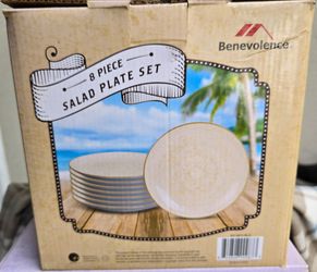 Benevolence 8-Piece Salad Plate Set