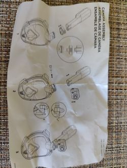 Go Pro Snorkel Mask Camera Assy Accessories 