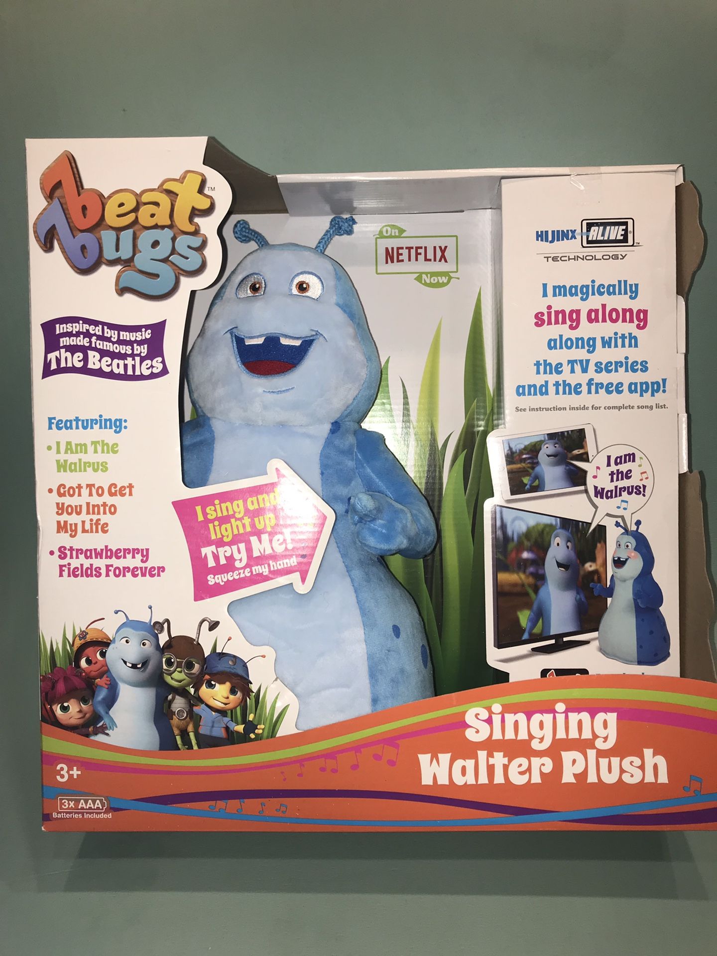 Netflix Beat Bugs Singing Walter Plush Sings Along to TV Show 10 Beatles Songs