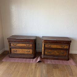 Antique 2 Drawer Cabinets For Sale ($200 Each)