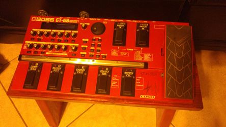 Boss gt-6b bass pedalboard