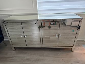 Mirrored Sideboard Buffet