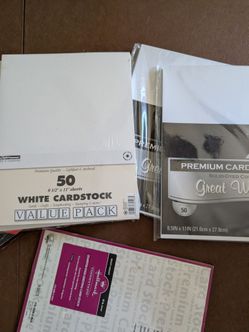 Cardstock paper