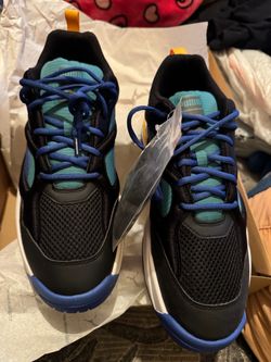 The Hundreds X Puma Sneakers Black Teal Blue