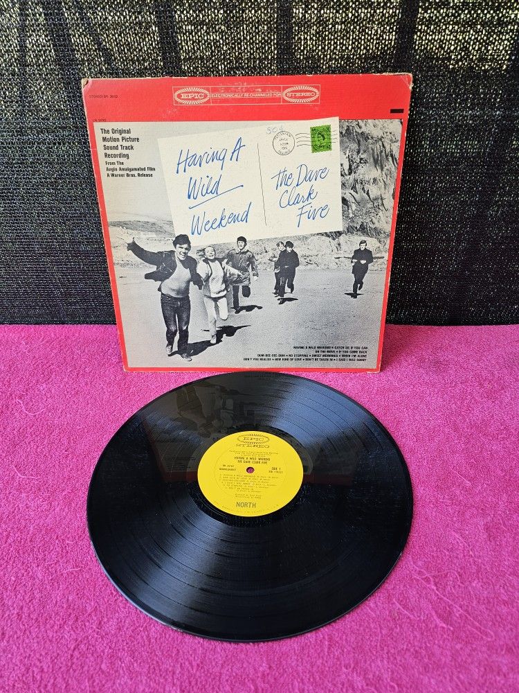 The Dave Clark Five Having A Wild Weekend Soundtrack Vinyl LP BN 26162
