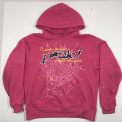 Pink Spyder Hoodie