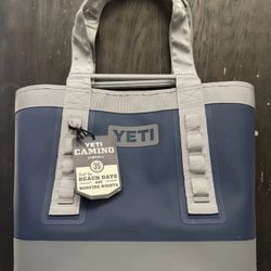New YETI Camino 35 Carryall 2.0 Tote Bag Navy Model CAMINO35
