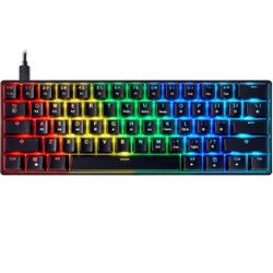 Mizar MZ60 Luna Mechanical Gaming 60% Keyboard |Yellow Or Red Switches | RGB LED Backlit