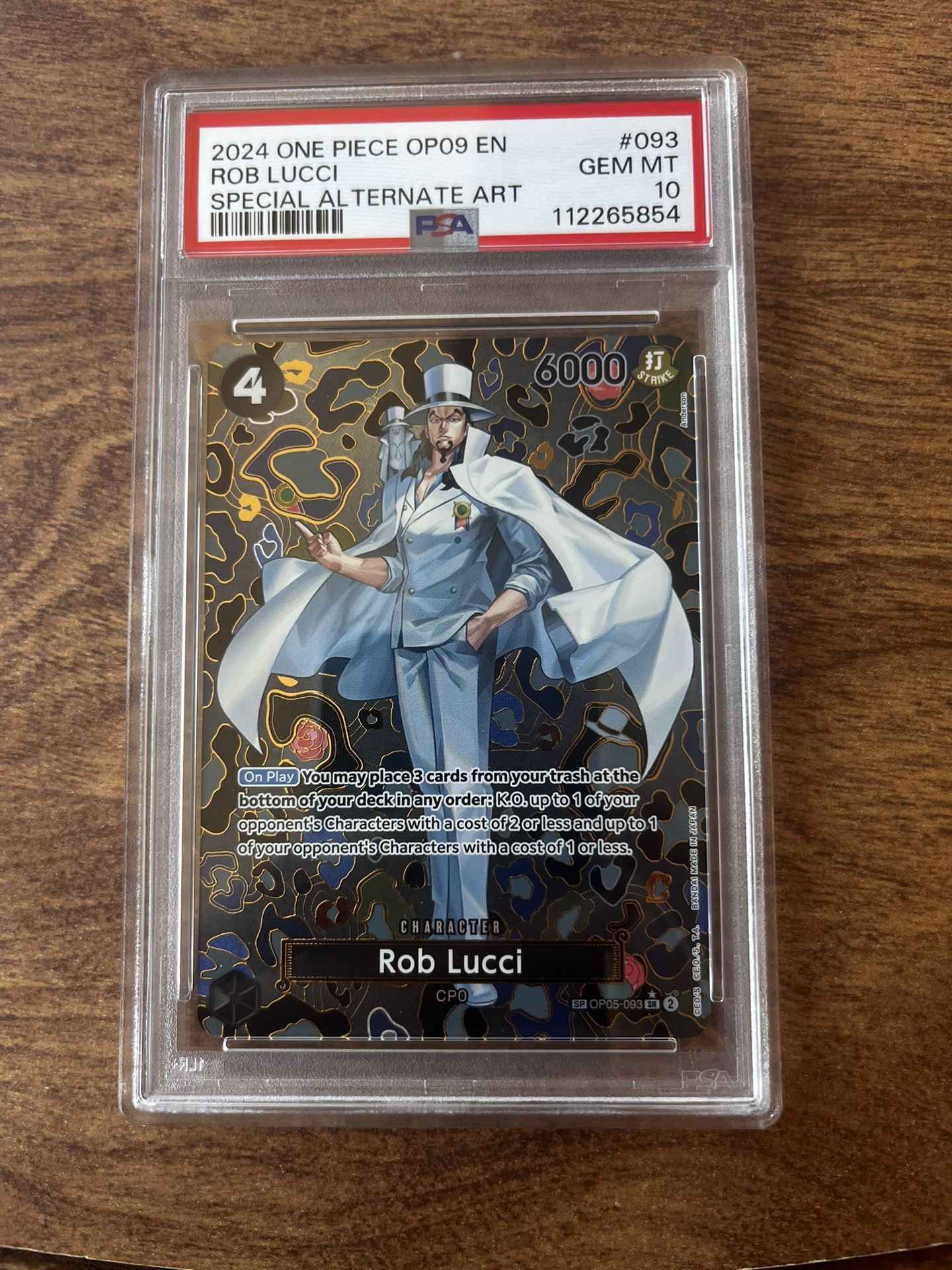 Rob Lucci Psa 10