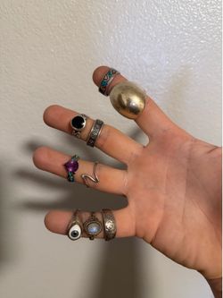 925 Silver Rings