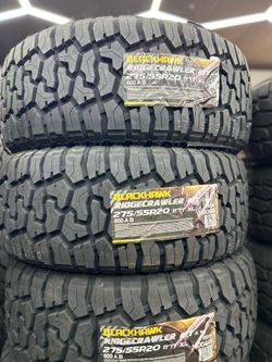 275-55R20 r/t Blackhawk new tire🛞