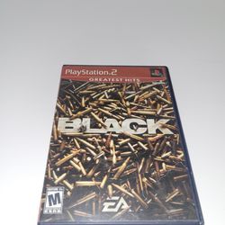 Black Playstation 2 / Ps2 Game