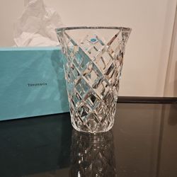 Authentic Tiffany & Co. Crystal Vase