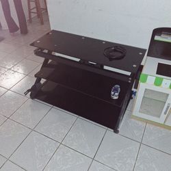Glass TV Stand