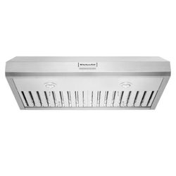 KITCHENAID 30-in Ducted 585-CFM Stainless Steel Under Gabinet Underhood
