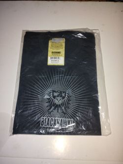 New Blackhawk! Men's T-Shirt Large - Black