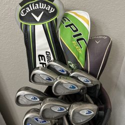 Callaway Complete Golf Club Set (Brand New Grips!)