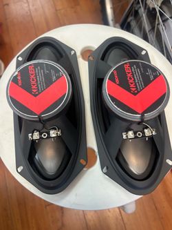 Kicker 4x10" KS Series Coaxial Speakers, model KSC4100.