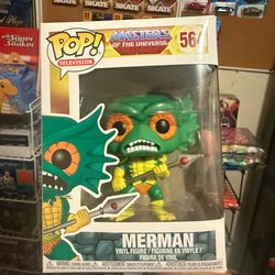 merman masters of the universe funko pop new