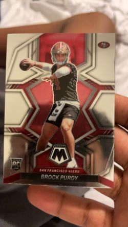 2022 Panini Mosaic #367 Brock Purdy Rookie Card