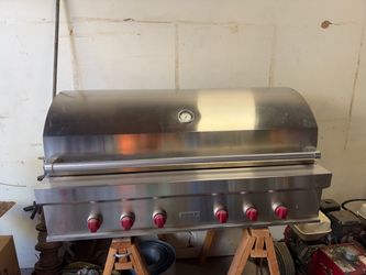Wolf 54” Professional Built-In Gas Grill – Stainless Steel BBQ