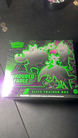 Sealed. Never been open Shrouded Fable ETB