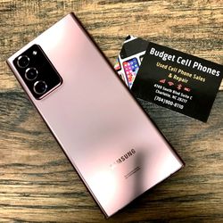 Samsung Galaxy Note 20 ULTRA 5G, 128 GB, UNLOCKED FOR ALL CARRIERS,  GREAT CONDITION $359