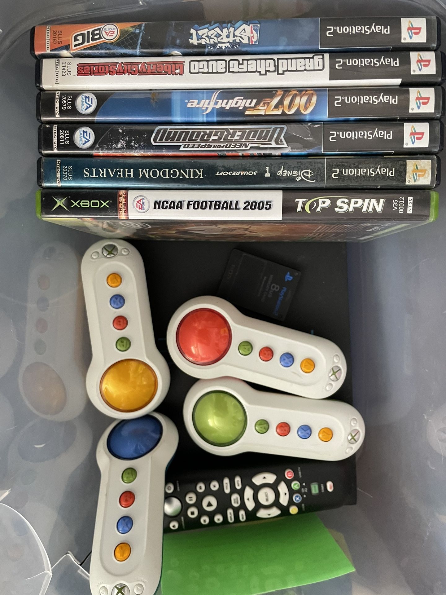Video Games,controllers, free ps2