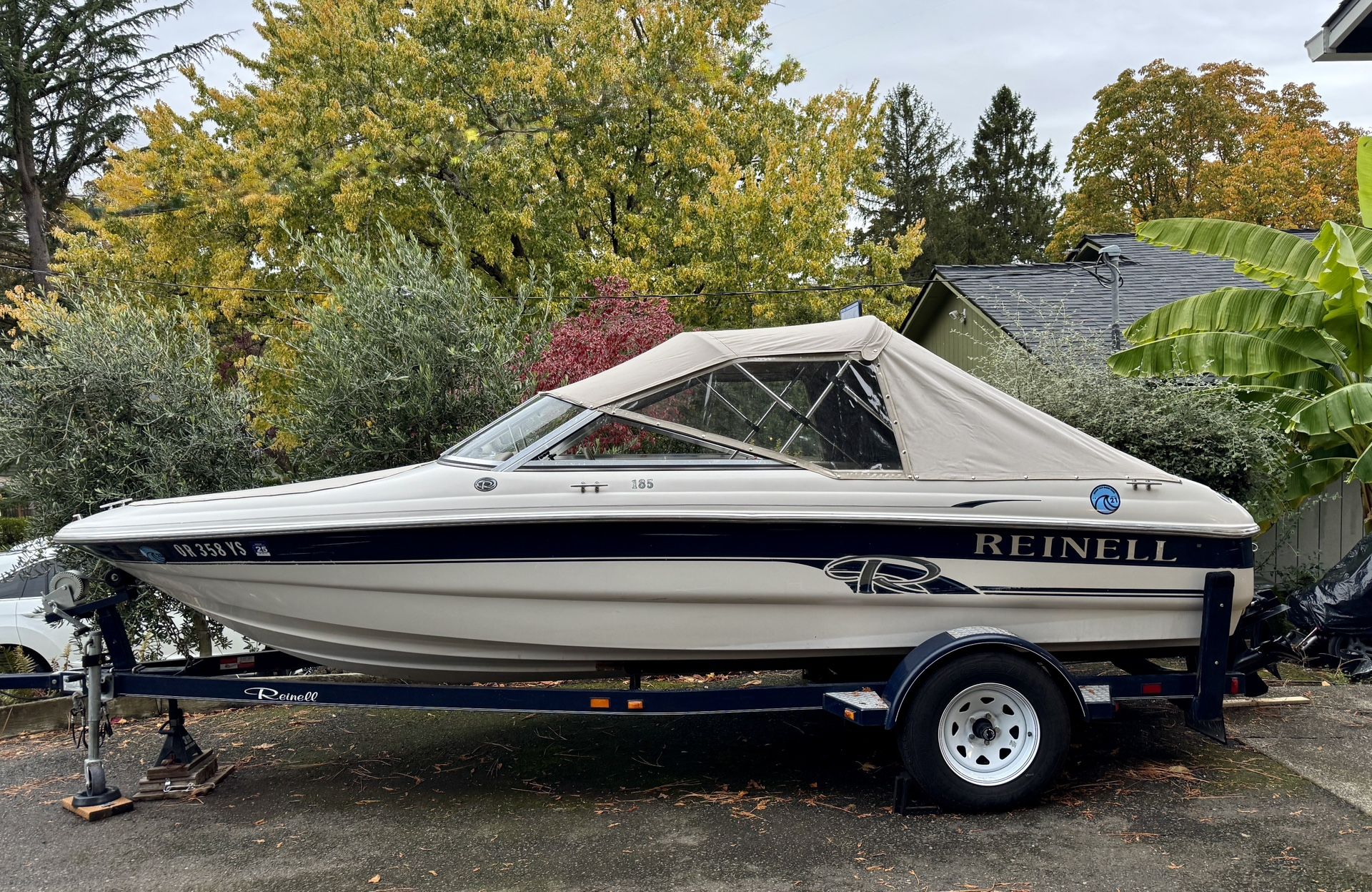 1998 Reinell 185 Bowrider w/ Trailer - only 249 Hours!! (Family-Owned + Loved)