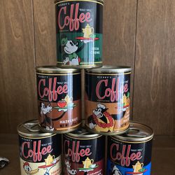 Disney Coffee Tins
