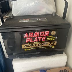 Car Battery (New) Used About 6months 