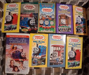 Thomas the Train and Friends VHS collection
