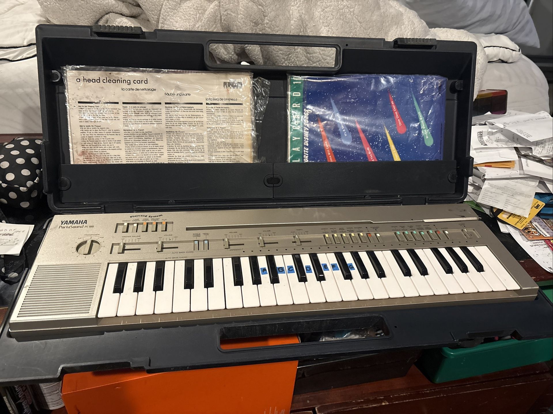 Vintage Yamaha Keyboard