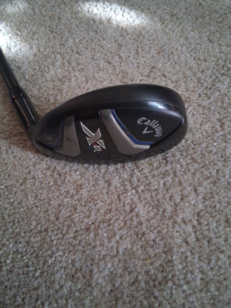 Callaway 3 Hybrid XR 19 DEGREE RH W/headcover