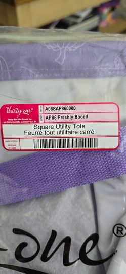 Thirty-One Square Utility Tote – Freshly Booed