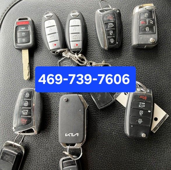 Car Key's, Remotes And Key Fobs 🔑