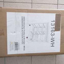 Brand new Kitchen trolley with storage -White