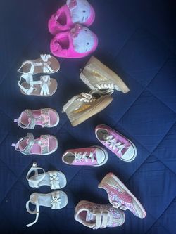 Toddler Girl Shoes Bundle – 6 Pairs