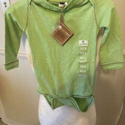 NWT Pure Blends Organic Fashion Bodysuit Size 6-12 Months 