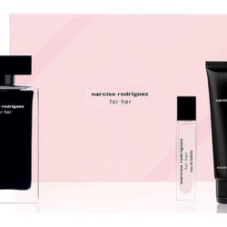 Set de regalo Eau de Toilette For Her de 3 piezas de Narciso Rodriguez.