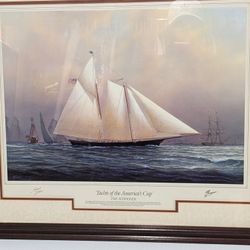 Yachts Of The Americas Cup Art