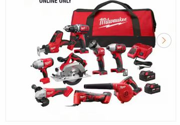 Milwaukee tools combo