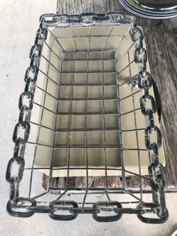 Welded chain basket (EG)