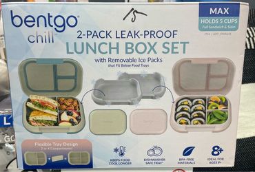 Bentgo 2-pack lunch box set
