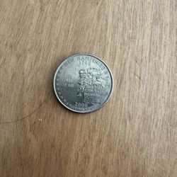 2000 New Hampshire Quarter E Pluribus Ummm