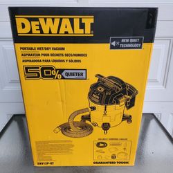 Dewalt Stealthsonic Quiet 12-Gallon Wet/Dry Shop Vacuum -BRAND NEW